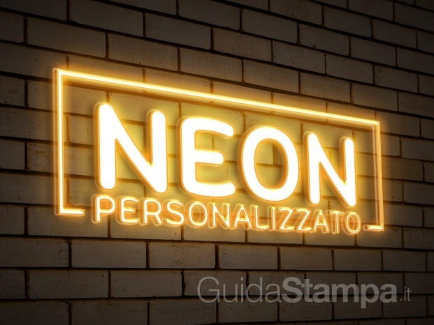 SCRITTA NEON PERSONALIZZATA 